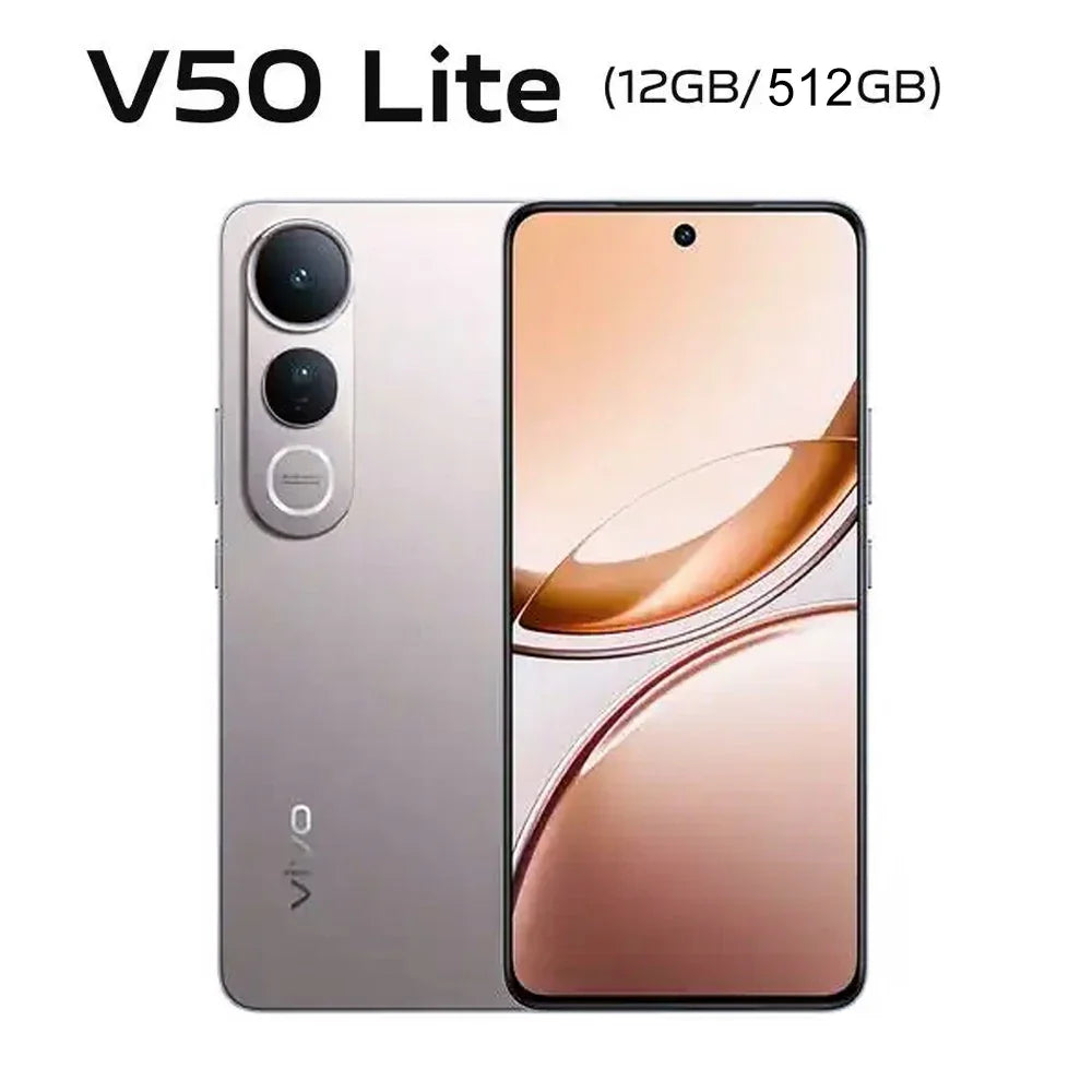 VIVO V50 Lite 5G smartphone 12GB+512GB large memory wet hand touch VIVO lightweight camera phone