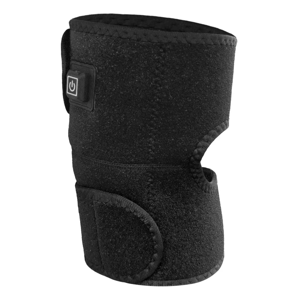 Electric Heated Knee Brace with 3 Heat Levels for Knees, Elbows, Knee Warmer Wrap for Knee Pressure Relief, Men & Women All Use