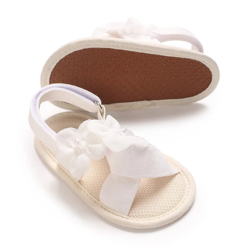 Baby Girls Sandals Summer Shoes Outdoor First Walker Toddler Girls Shoes for Summer