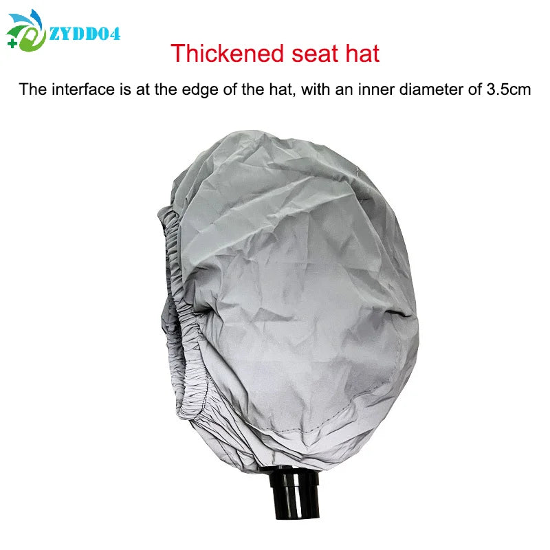 ●Steam Hair Care SPA Men And Women Soft Hair Steamer Hood Nano Hair Steamer Cap Hooded Styling Cap Lightweight Steam Hair Dying