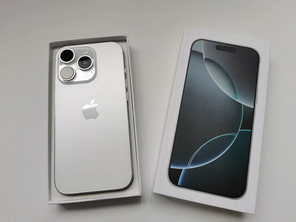 iPhone 16 Pro 6.3" Original Super Retina XDR OLED 128/256/512GB/1TB 8GB Face ID NFC A18Pro Smart Cell Phone  5G