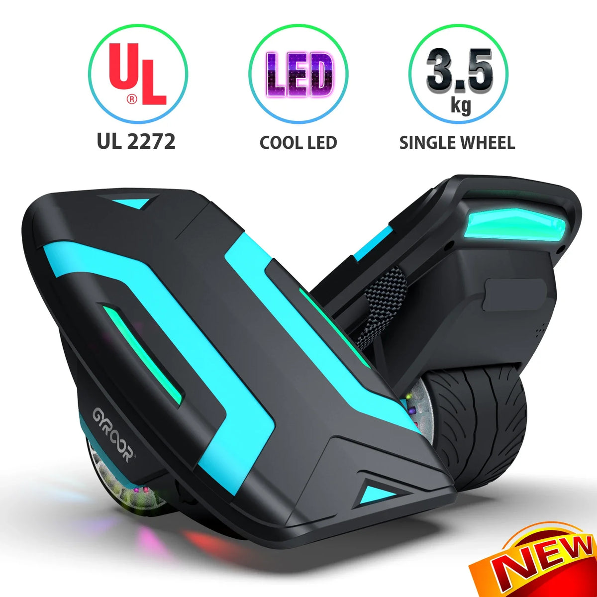 Gyroor Wholesale E-scooter Self-balanced Hover Shoes One Wheel Balance Electric Scooter Mini Hovershoes