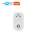 16A Israel Plug Tuya Smart Wifi Power Plug Wireless Socket Outlet Work with Alexa Google Home Assistant Smart Life APP