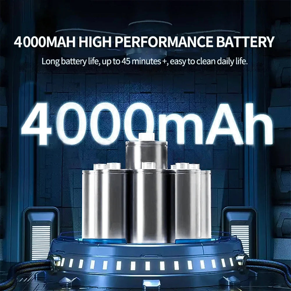 Wireless Car Vacuum Cleaner Strong Cordless Cleaner Suction Handheld Auto Vacuum Home&Car Dual Use Mini VacuumCleaner Appliance