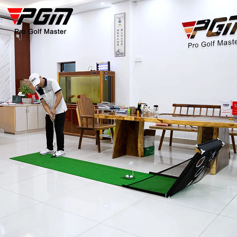 PGM Golf Multi-Function Practice Device Indoor Golf Chipping/Putting Practice Portable Practice Net TL033