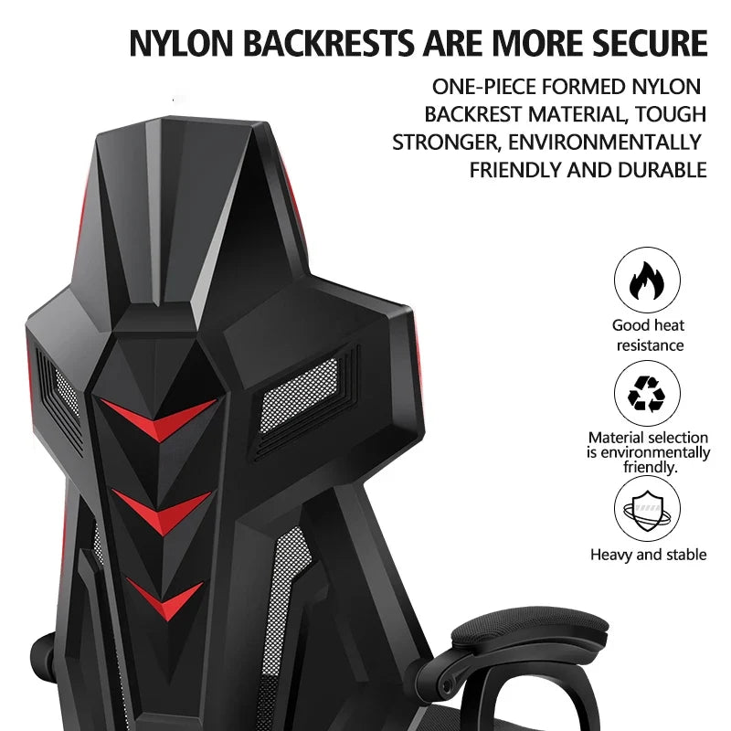 Wholesale Custom Black Fabric Reclining Silla Gamer Computer Chair Ergonomic Racing Office Gaming Chairpromote sales