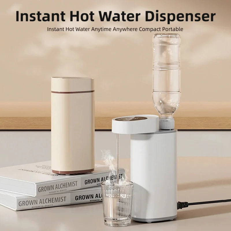 TINSOL New 2000W Instant Water Heater, 3-Second Fast Heating, Portable Home Desktop Instant Water Heater with 5-Level Adjustment