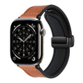 Genuine Leather Strap for Apple watch band 11 46mm 42mm 44mm 40mm 45mm 41mm bracelet iWatch series 10 9 8 7 SE3 ultra 3 2 49mm