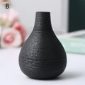 Small ceramic vases, simple home decor, living room decoration, dry flower planters, handicrafts, hydroponic vases