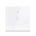 Wifi Smart Light Switch EU 1/2/3Gang Touch Light Switch No Neutral Wire Wall Light Switches Works with Tuya Smart Life App Alexa