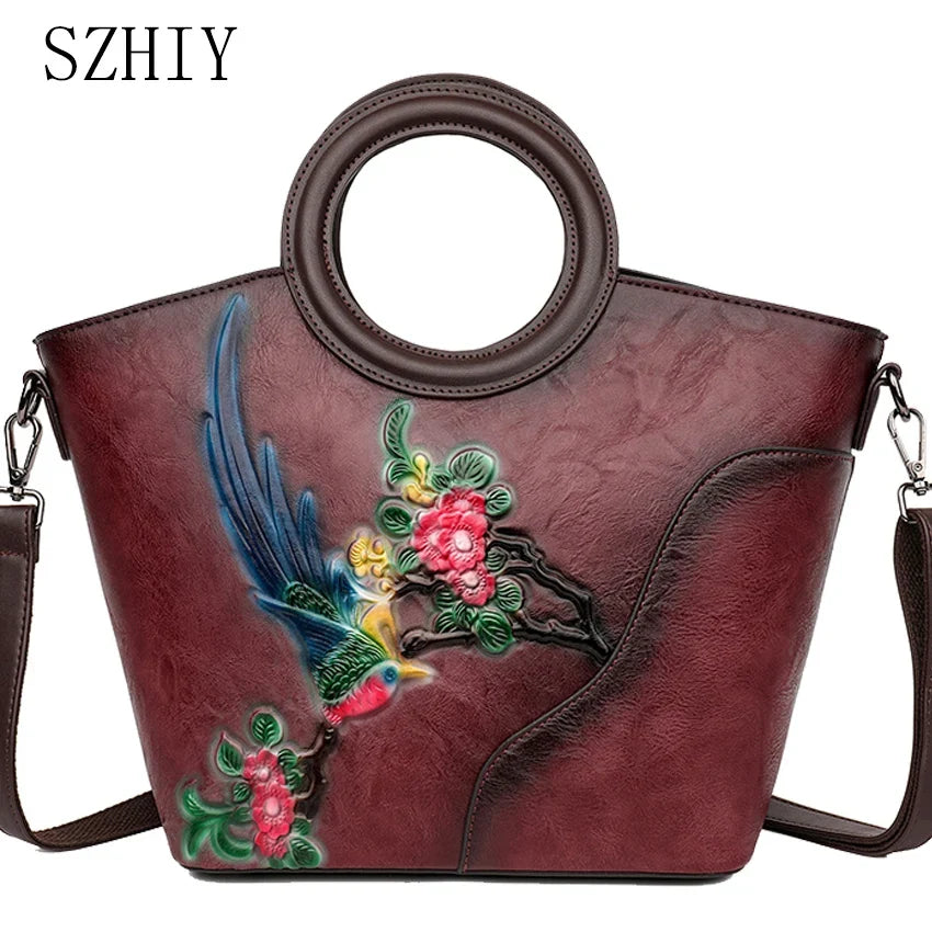 Luxury Designer Circular Handbag Women Shoulder Bag Classic Retro Handbag Fashionable Office Casual Medium-sized Crossbody Puse