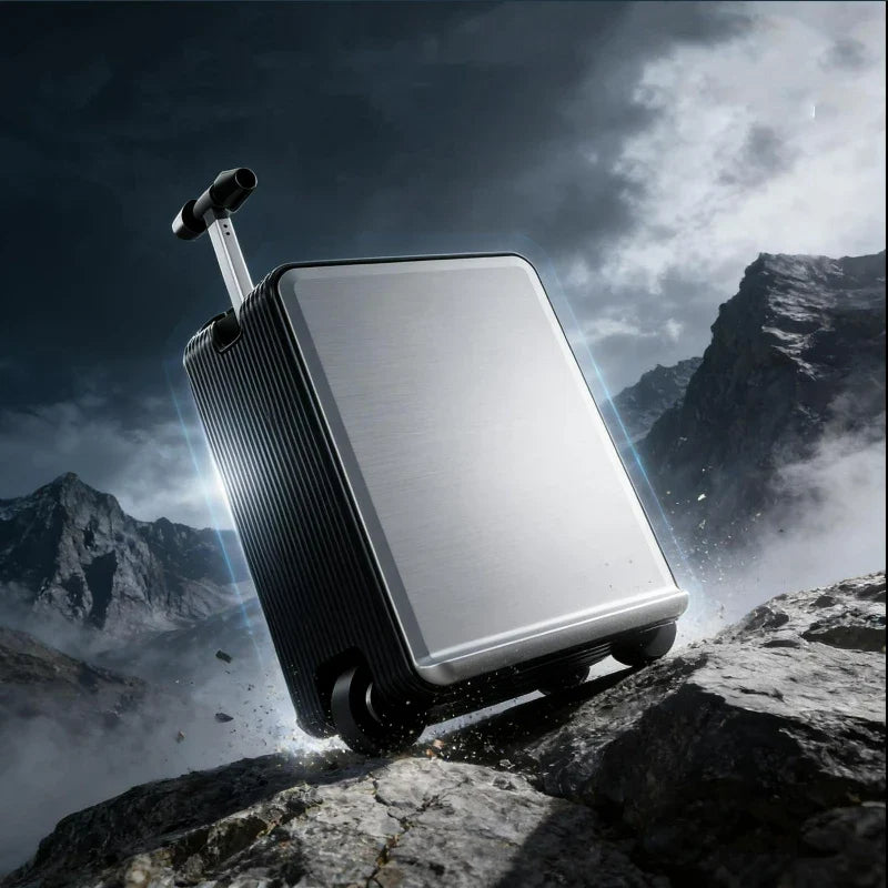 Carry-on Luggage Lightweight Rideable Electric Suitcase Multi-function Password Travel Business Trip Trolley