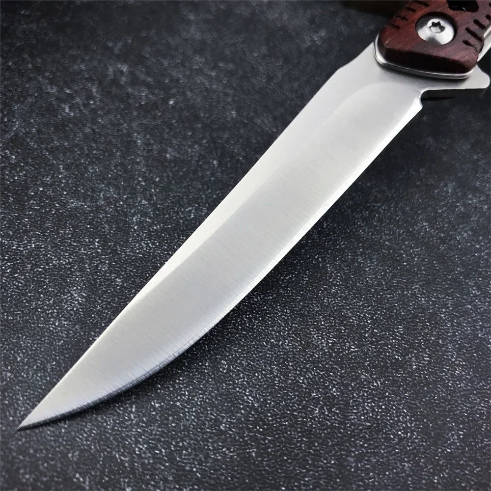 Folding Knife Outdoor Hiking Travel Camping Barbecue Fishing Climbing Mountaineering Field Exploration Practical Tool