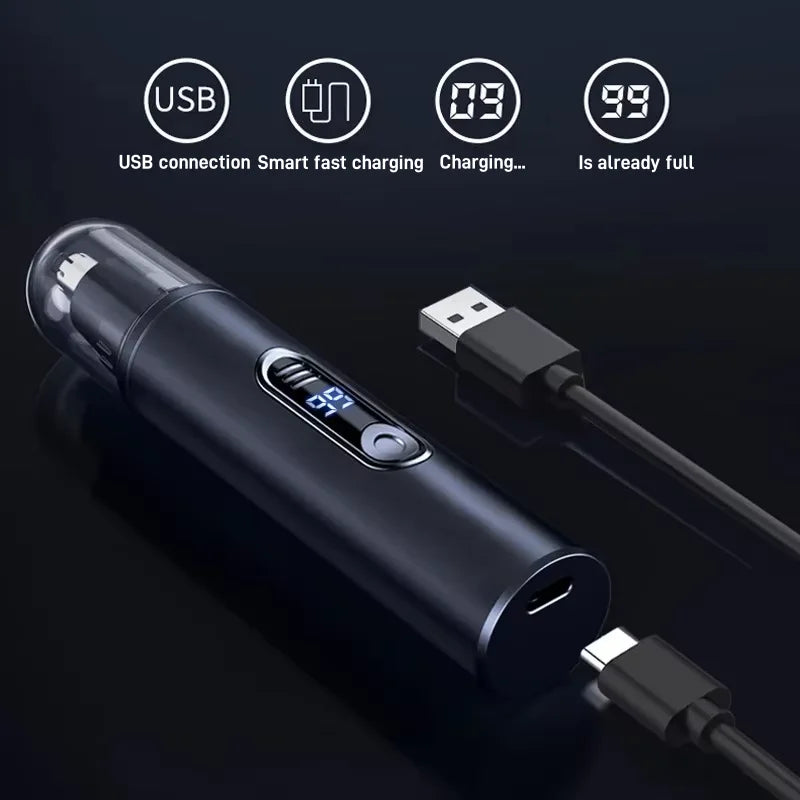 Mini Pocket Nose Hair Trimmer Painless Clipper Nose Ears Hair Eyebrow Waterproof Portable Trimmer For Men Women