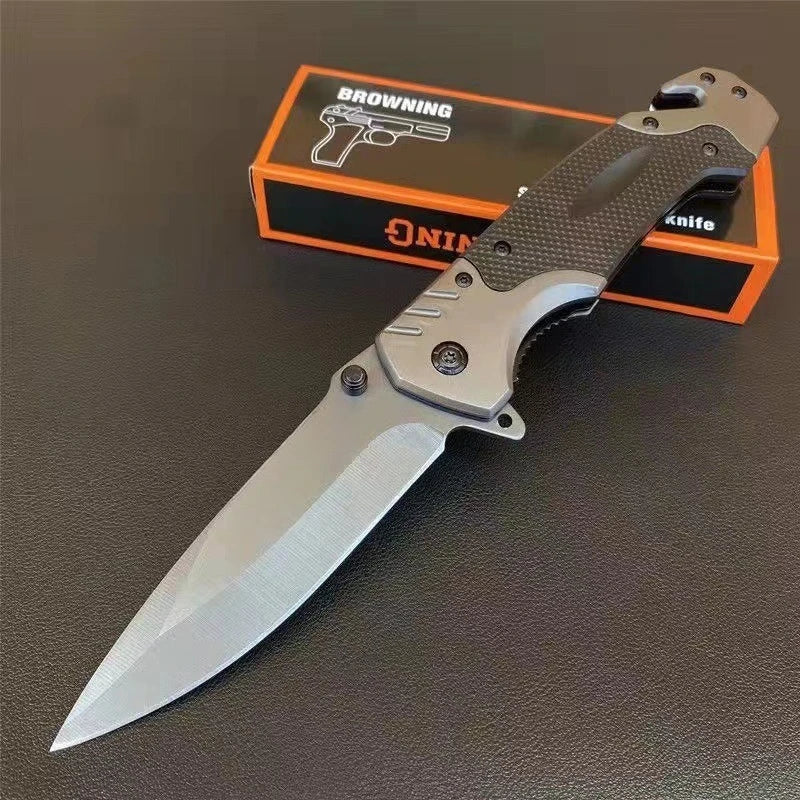 Outdoor Pocket Knife, Portable Knife, Multifunctional Folding Knife , High-Hardness Folding Knife, Camping Gear