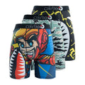 3Pcs Sexy Men Underwear Boxer Shorts Cueca Male Printed Panties Lingerie Men Underpants Boxershorts Plus Size Boxer Briefs XXXL