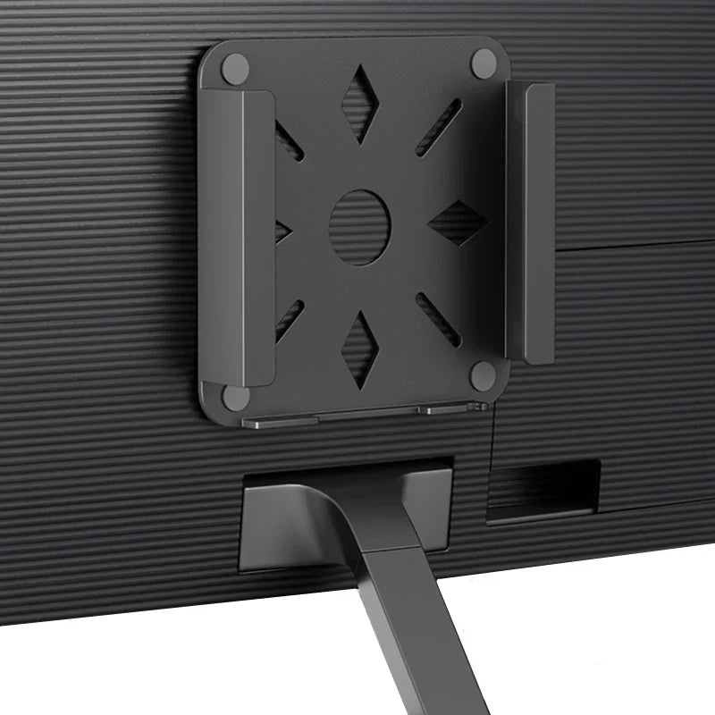 Aluminum Alloy Desktop Bracket for Mac Mini Protective Case Cooling Vertical Stand Holder Wall Mounted/Table Bottom Stander