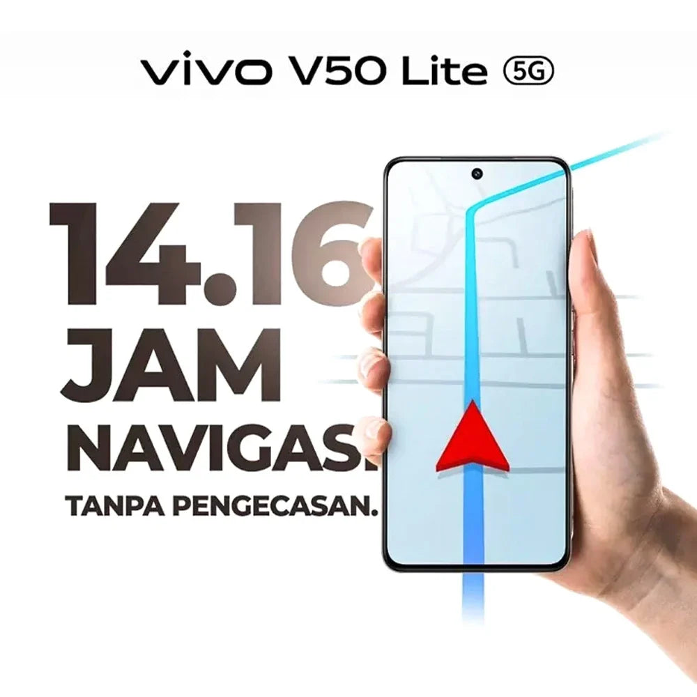 VIVO V50 Lite 5G smartphone 12GB+512GB large memory wet hand touch VIVO lightweight camera phone