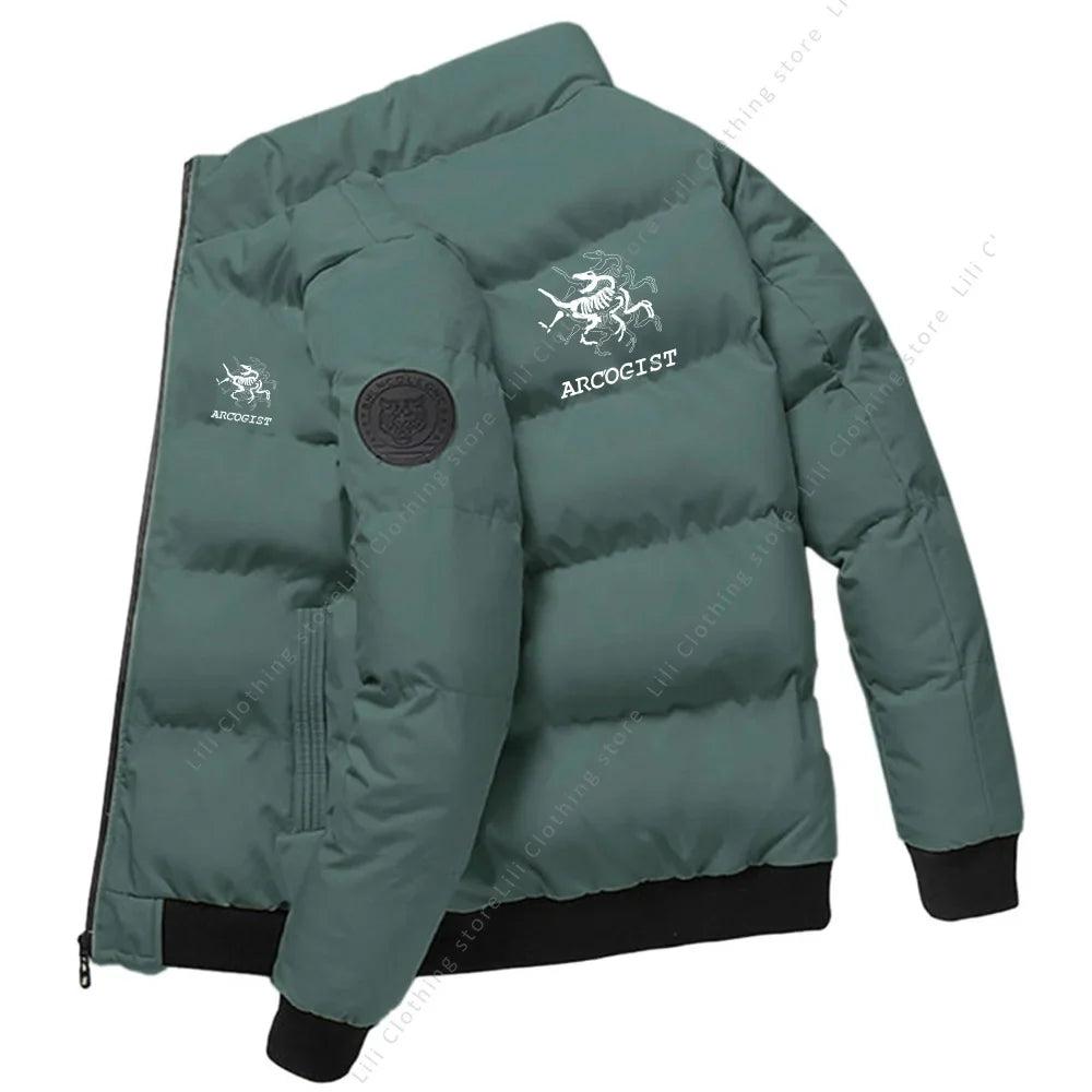 Men's Winter Jacket, Thick Warm Puffer Parka, Waterproof Down Coat