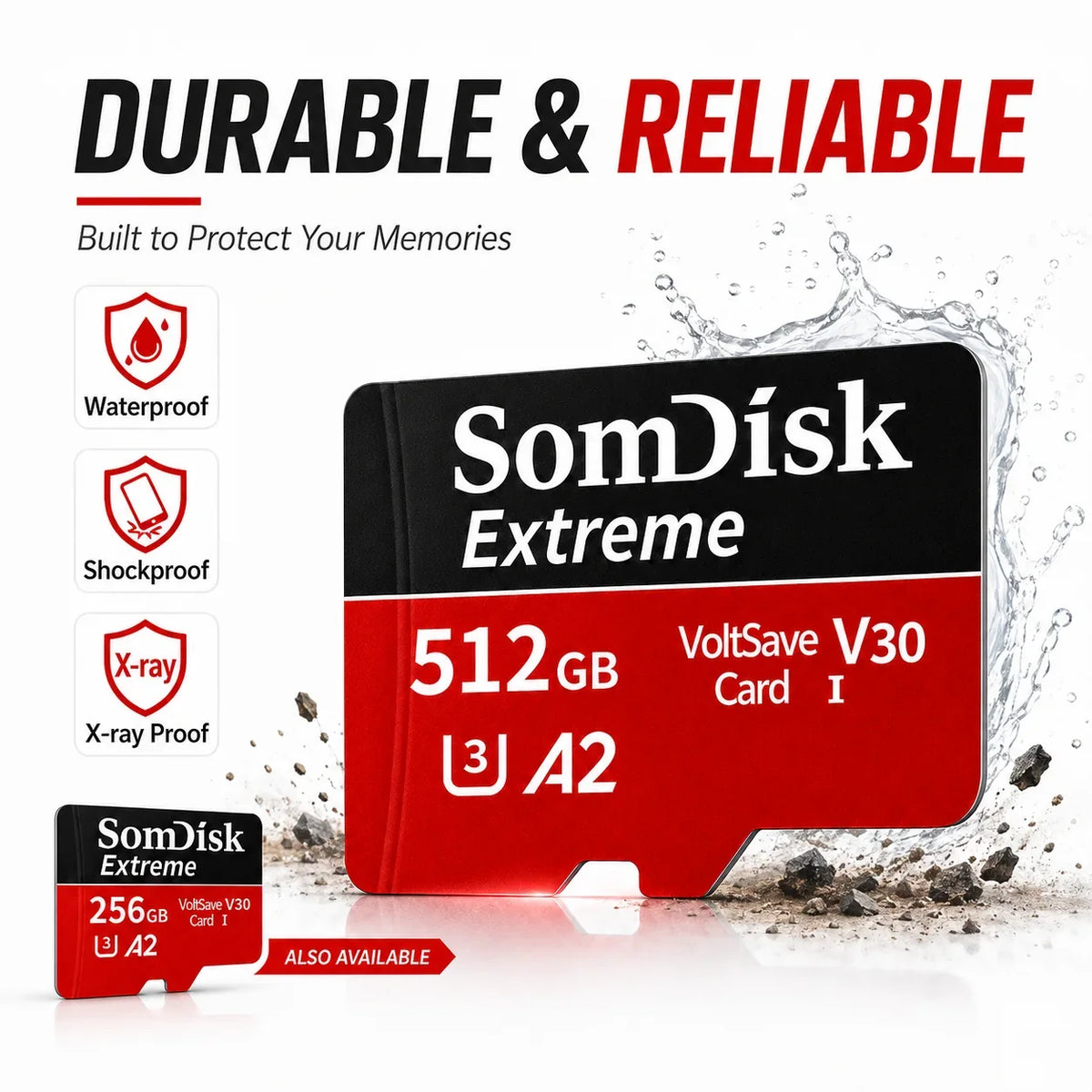 Micro TF/SD Card 512GB Large‑Capacity Memory Card 256GB 128GB SD Cards For Drone Dash Cam Tablet