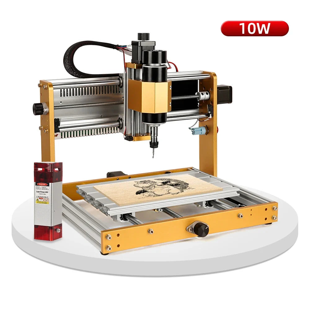 3018Pro Max CNC Router Machine – 500W All-Aluminum DIY Milling Engraver