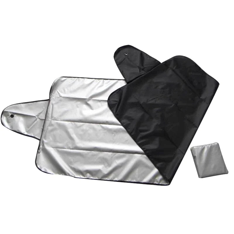 1Pc Car Windshield Protector Anti-falling leaves Sun Shade Dust Frost Freezing Snow Windshield Cover Car Exterior accessories