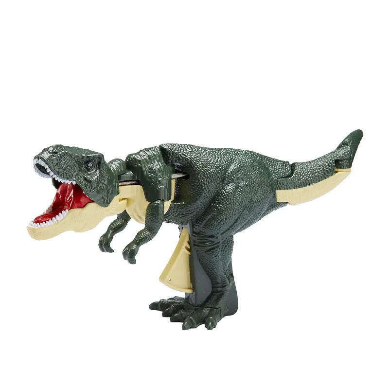 Press Bite Roaring Electronic T-Rex Dinosaur Toy, Shaking Head & Sound Effects, Interactive Tyrannosaurus Gift for Kids