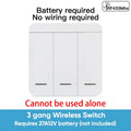 TNCE RF433 Relay Receiver,Wireless Light Switch 433Mhz Mini Remote Control,1/2/3Gang Wall Transmitter Switch, Led Lamp Fan Smart
