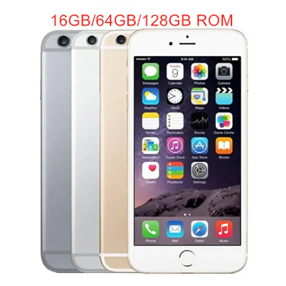 Original Apple iPhone 6 iPhone6 4.7" IOS A8 8MP ROM16/64/128GB Dual Core Fingerprint 4G LTE Unlocked Mobile Cell Phone