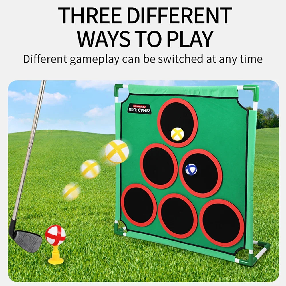 Portable Golf Net Fun Yard Games Backyard Games For Young Adults Kids And Golfers Easy Assembly Casual Home Golf Games Toy