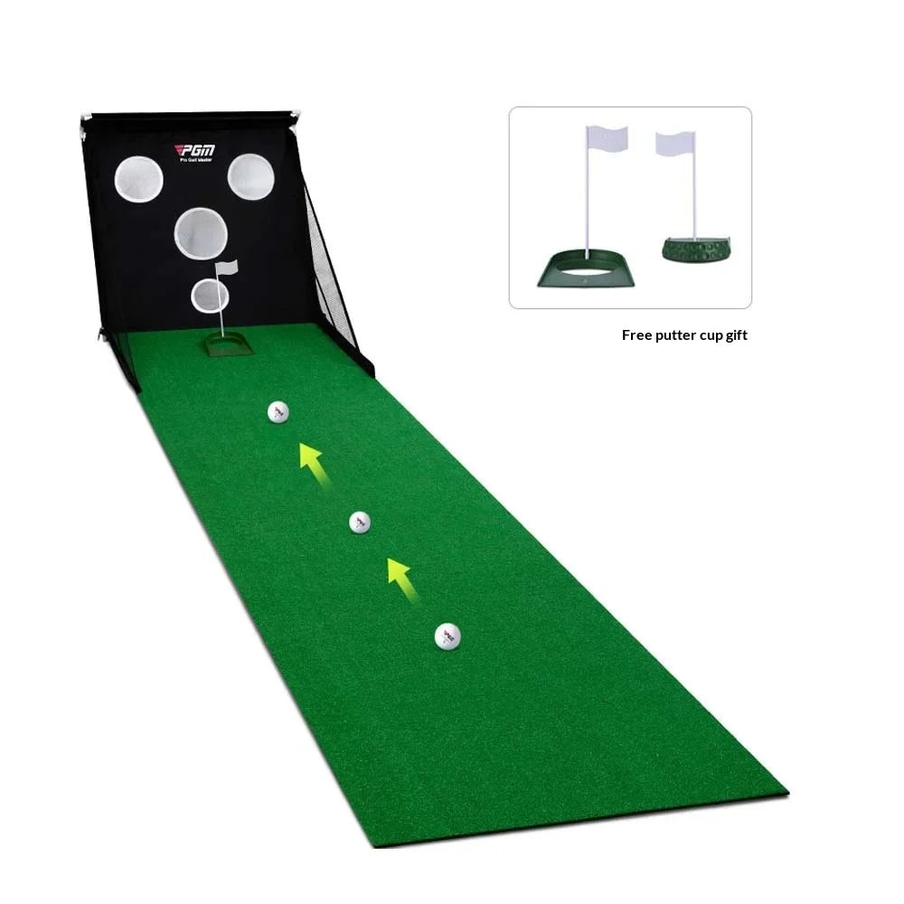 PGM Golf Multi-Function Practice Device Indoor Golf Chipping/Putting Practice Portable Practice Net TL033