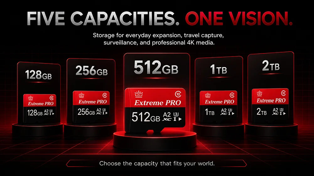 2026 Hot SD Memory Card 128GB 256GB U3 V30 High‑Speed Class 10 Micro TF SD Card Flash SD Card 4K Storage for Camera Laptop PC