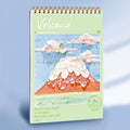 A4 Sketchbook 160 GSM 60 Sheets Drawing Paper Art Book for Artist Watercolor Oil Painting Stationery Students School Supplies