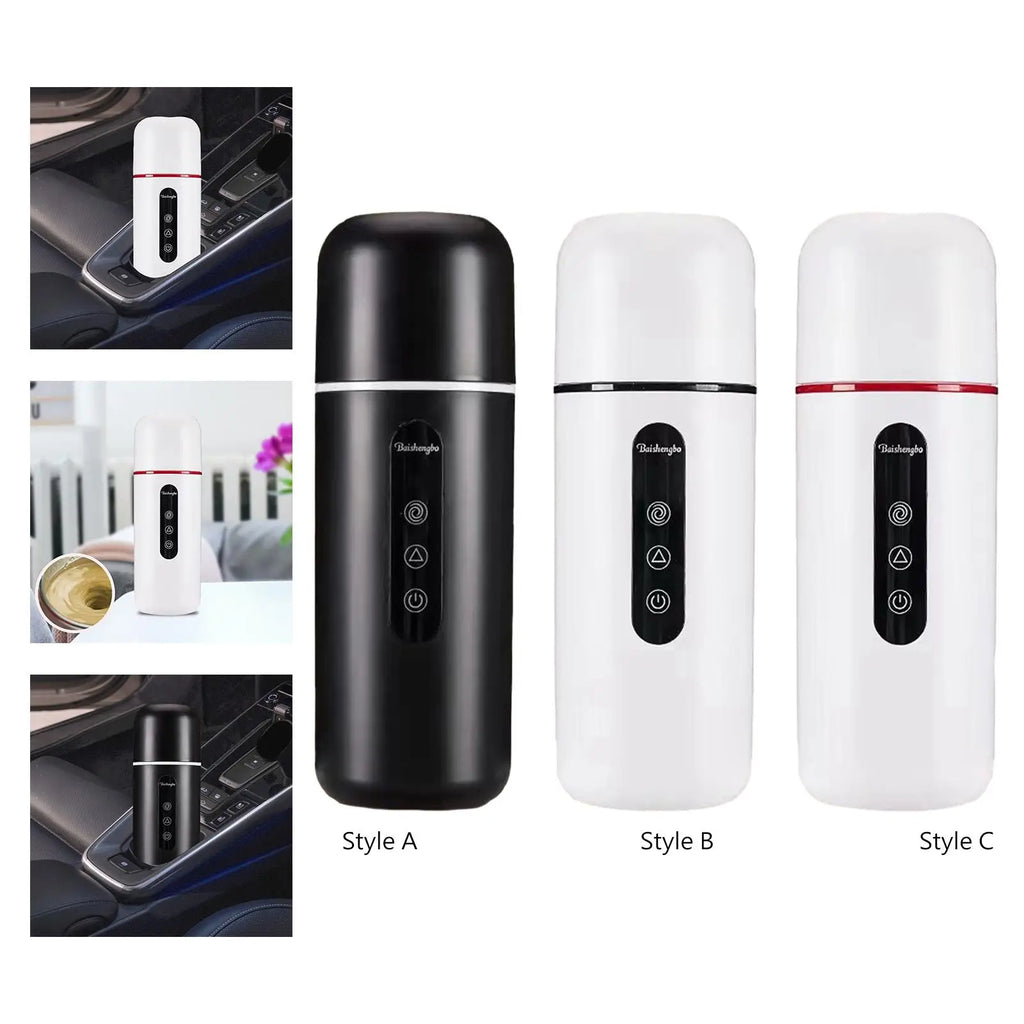 Car Heating Cup 420ml Fast Boiling Bottle Smart Heating Quick Heating Keep Milk Warm Car Heated Mug for Hot Tea Coffee Milk