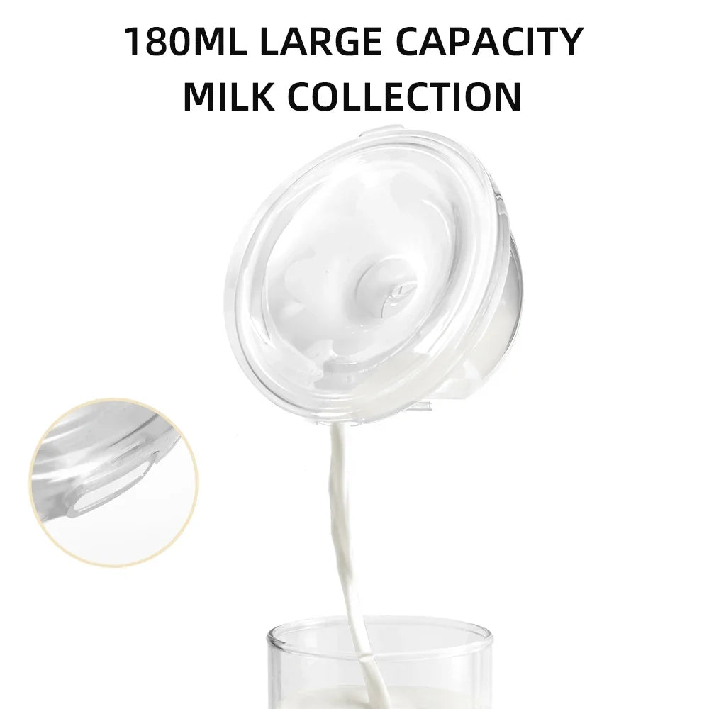 Wearable Hands Free Electric Breast Pump LED Display Anti‑Backflow Rechargeable Portable Milk Extractor Breastfeeding Tool