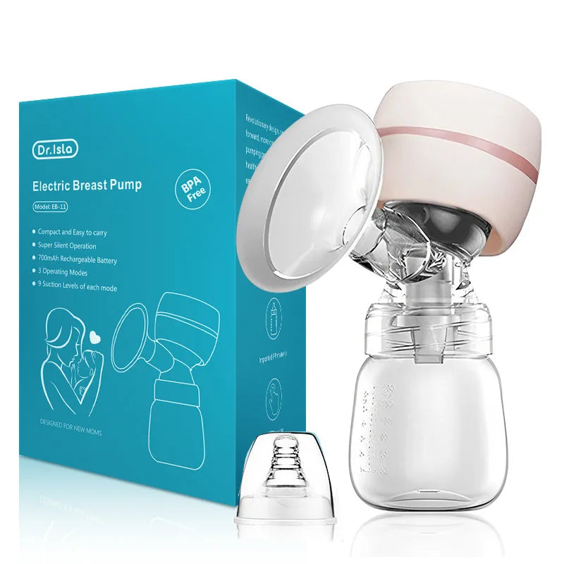 MAMIJOY Portable Electric Breast Pump USB Chargable Silent Portable Milk Extractor Automatic Milker Comfort Breastfeeding