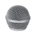 Mesh Ball Head Wired Wireless Microphone Grille Microphone Replacement Head Steel Shure SM58 Beta 58A