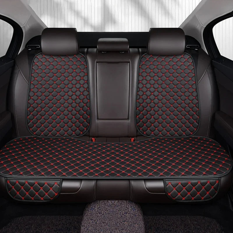 Kcimo Pu Leather Car Seat Cover Seat Back Soft Cushion Universal Front and Rear Car Seat Cushion Chair Carpet Pad Four Seasons