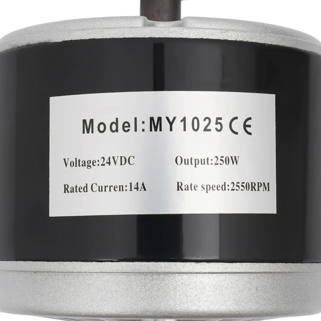 250w 24v Pure Copper Electric Scooter Motor, Brushed E-Bike Motor Lightweight Chain Drive Motor for E-Scooter Mini Motorcycle