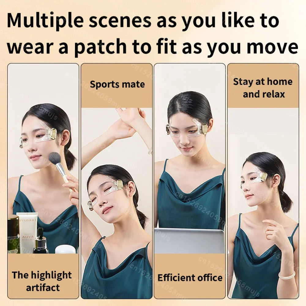 EMS Facial Eye Massager Electric Muscle Stimulator Facial Massagers Beauty Eyes Face Lifting Fatigue Relief  Skin Care