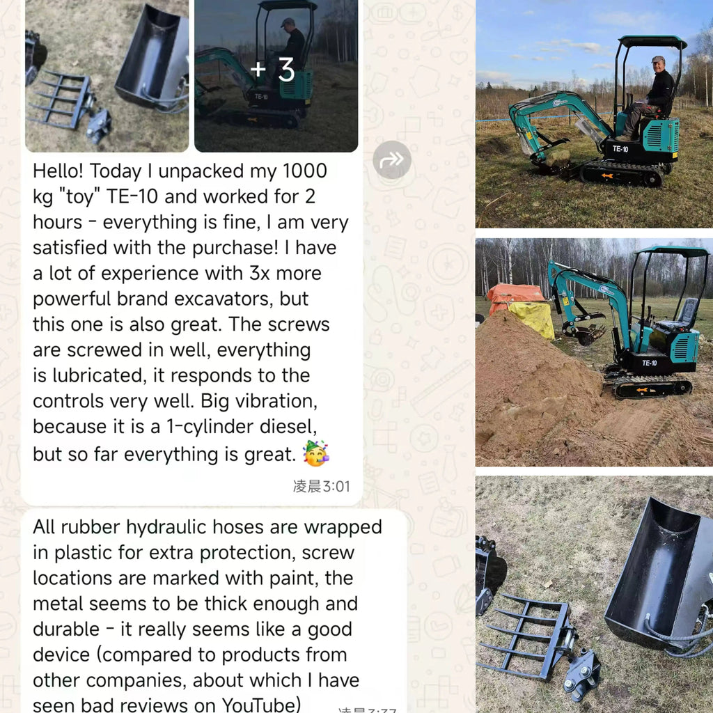 2.5 Ton Mini Excavator – CE-Certified Compact Crawler Digger for Construction
