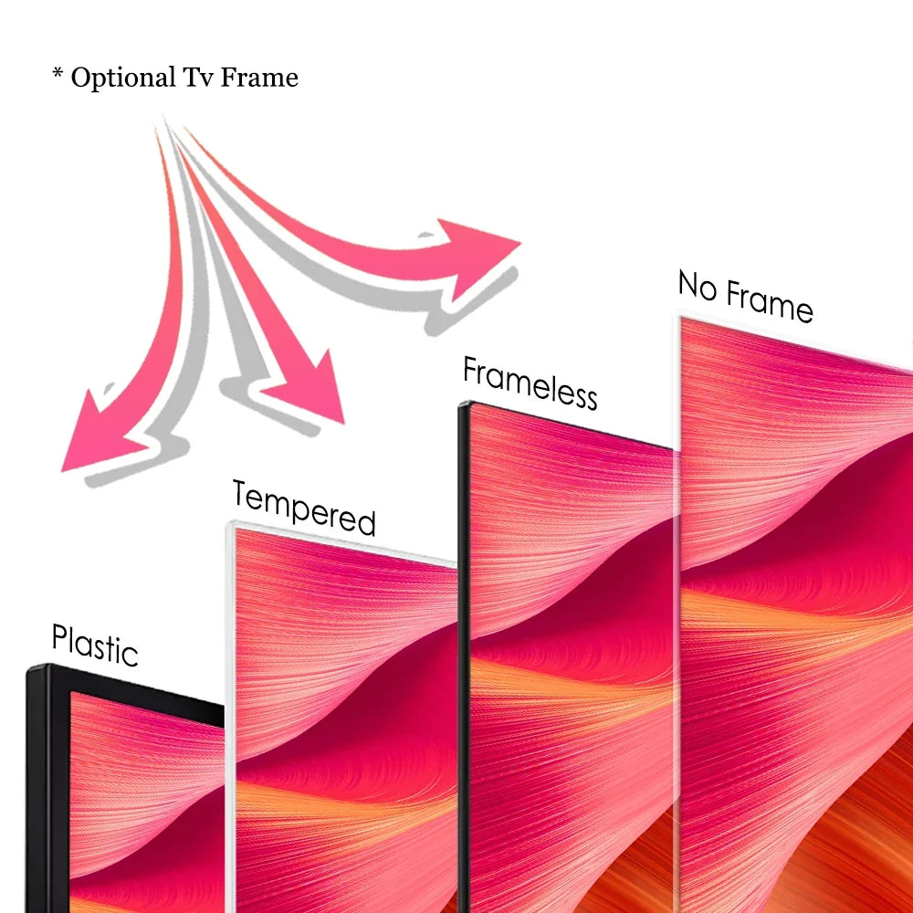 Television 4K Smart TV 85inch Large Screen Frameless TV 85 100 120 Inch Home Theater TV