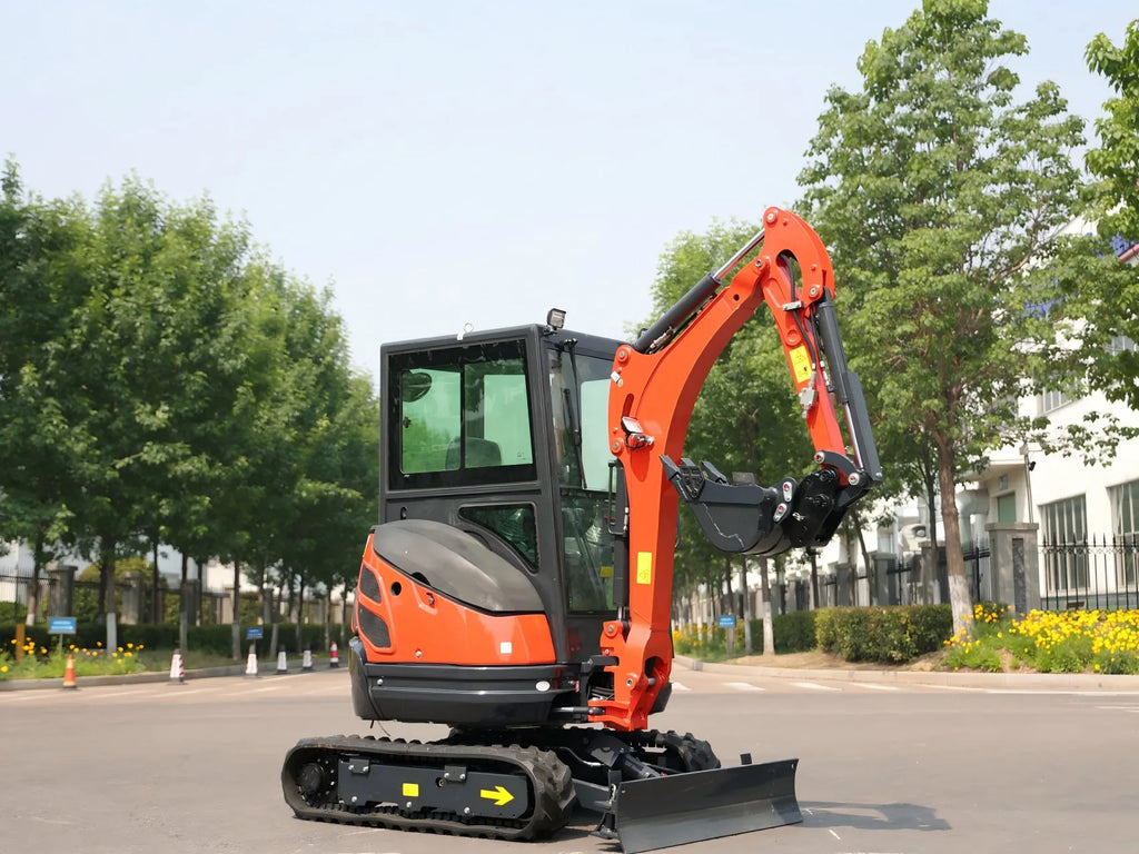 2.5 Ton Mini Excavator – CE-Certified Compact Crawler Digger for Construction