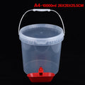 3/5/8/10L Automatic Pet Water Dispenser Large Capacity Cat Dog Drinking Fountain Non-Spill Cat Dog Bowl With Auto Shut-Off