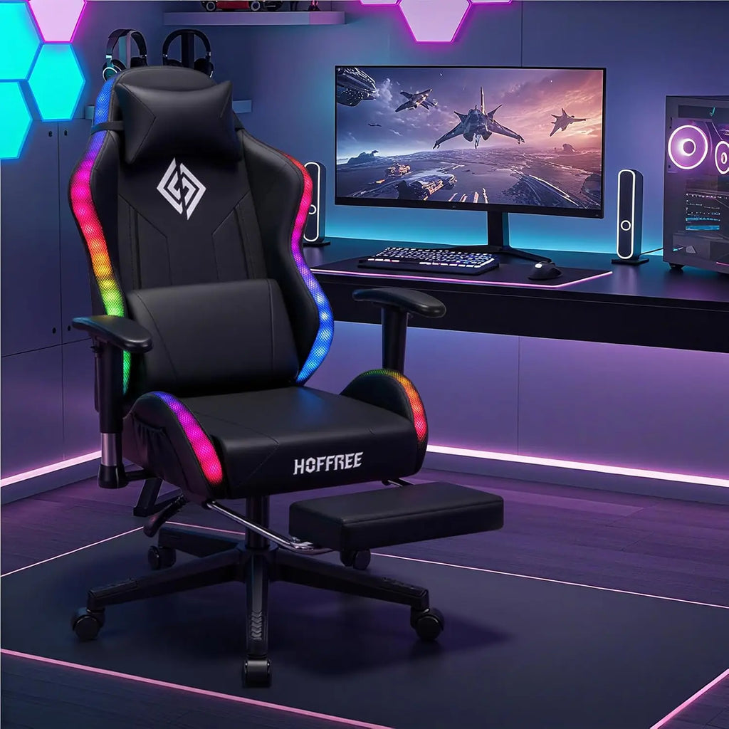 #led Gaming Chair for Kids Reclining Gaming Chairs for Teens 8-15