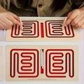 1/2/3Pc Left And Right Brain Development Wooden Toy for Stimulating Eye-Hand Coordination Autistic Child Classroom Teaching Aids