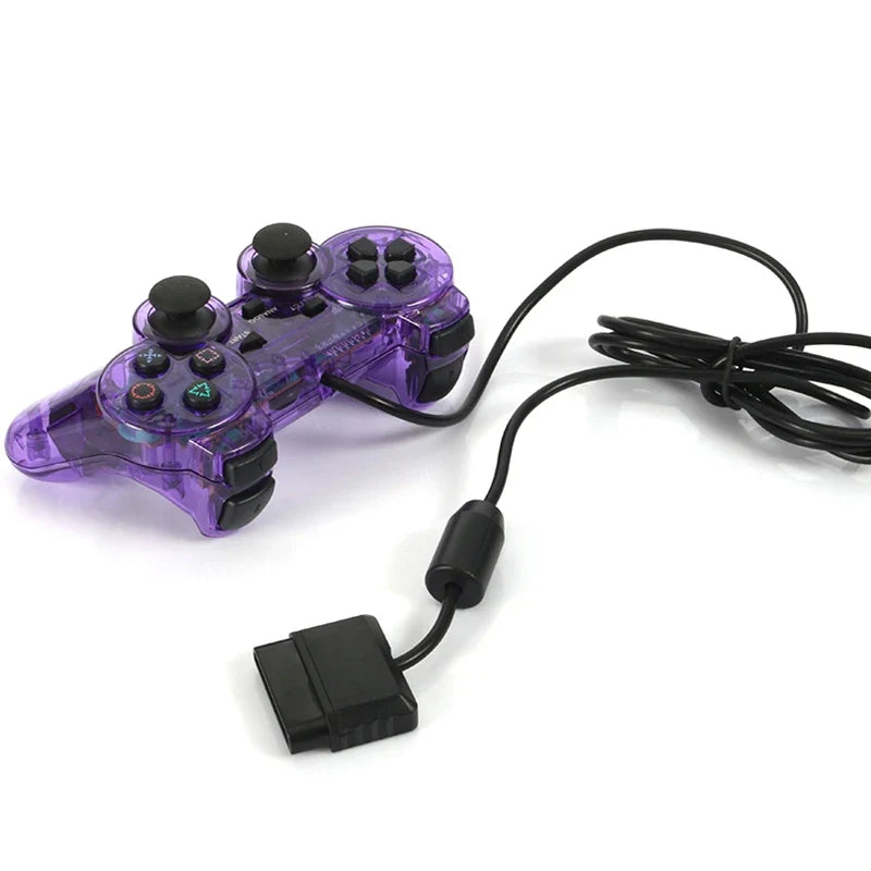 Wired Analog Controller Gamepad Joystick Joypad for PS2/PS1/PS One/PSX Console Dual Shock Vibration Joypad Wired Controller