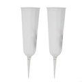 2Pcs Outdoor Cemetery Vases for Flowers with Easy Ground Insertion Grave Vases