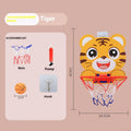 Children's Version Vertical Adjustable Lifting Basketball Rack Outdoor Home Indoor Sports Crtoon Rebound Parent-child Interacti