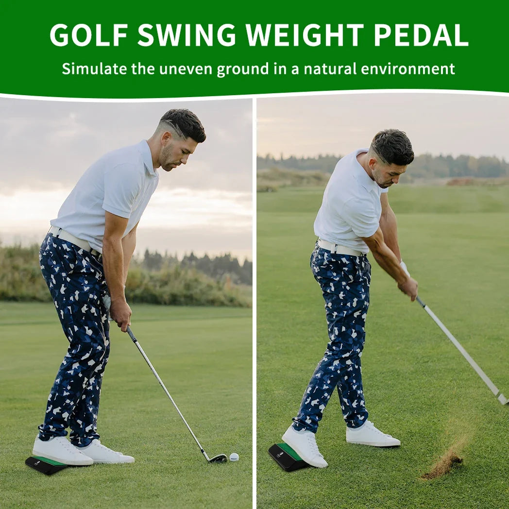 Caiton Indoor / Outdoor Golf Weight Transfer Trainer, Simulate Swing Motion in Natural Environment, Enhance Your Stability/Power